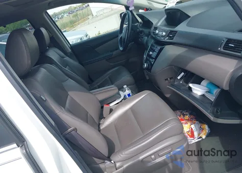 2011 Honda Odyssey Ex-L from USA, damaged, VIN 5FNRL5H61BB081079